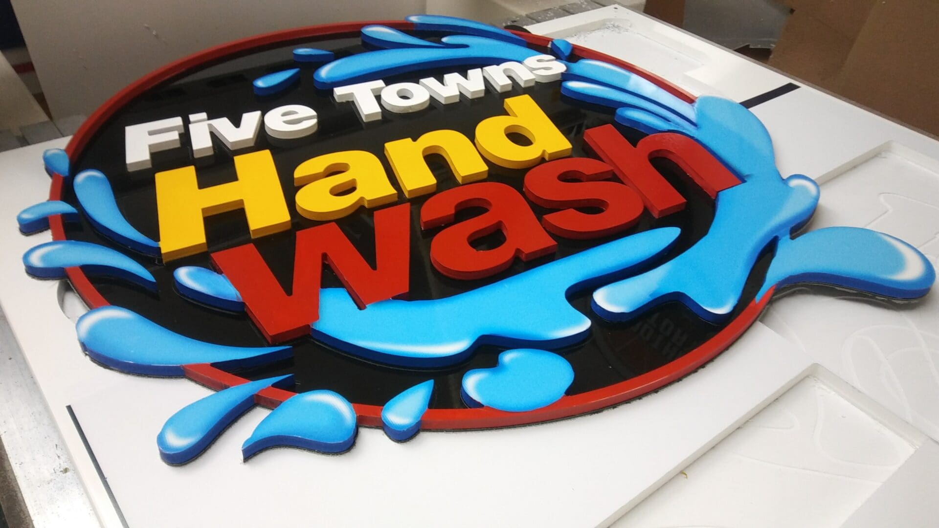 3D signage for 